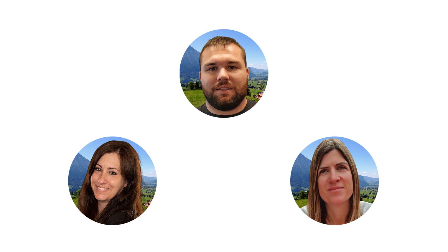 Das Team von Aeschi Tourismus