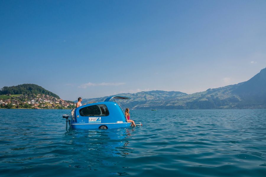 Unvergesslicher Ausflug mit dem Sealander auf dem tiefblauen Thunersee