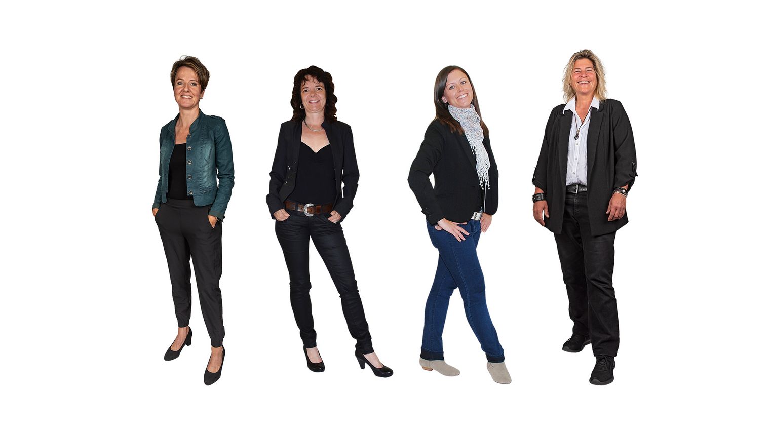 Das Team von der Reservation und Versand & Infrastruktur bei Interlaken Tourismus