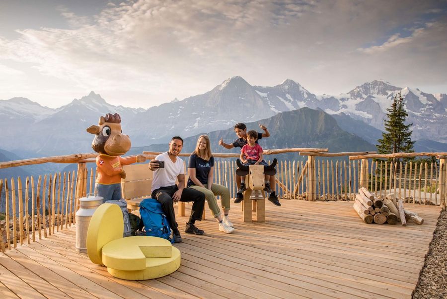 Spielplatz auf der Schynige Platte