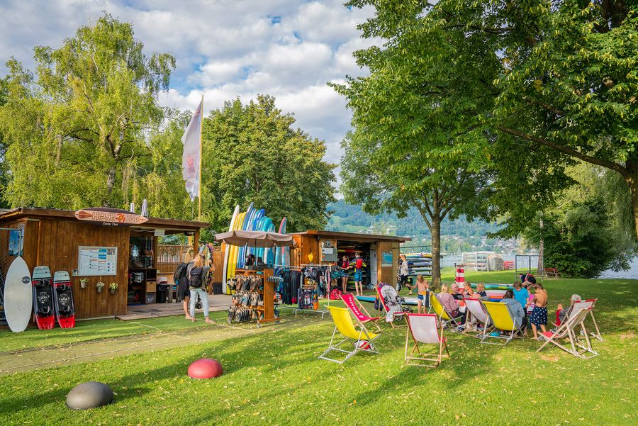 Honu SUP Center beim Strandbad Thun