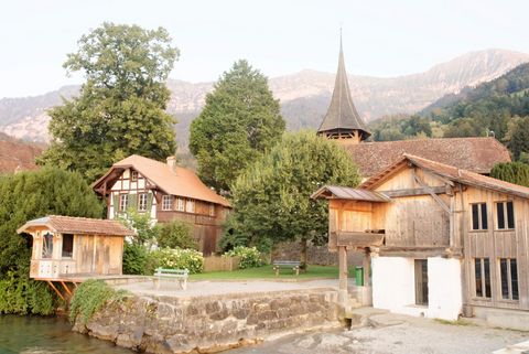 Die «Alte Sagi» in Leissigen ist die einzige erhaltene Säge entlang des Thunersees