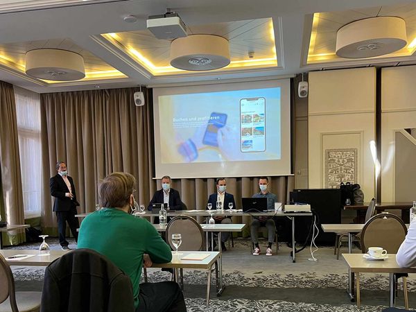 Lancierung der eGästekarte am 7.12.21 im Hotel Interlaken