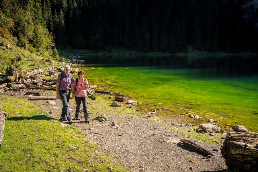 Herbstwanderung zum Hinterburgseeli auf der Axalp ob Brienz